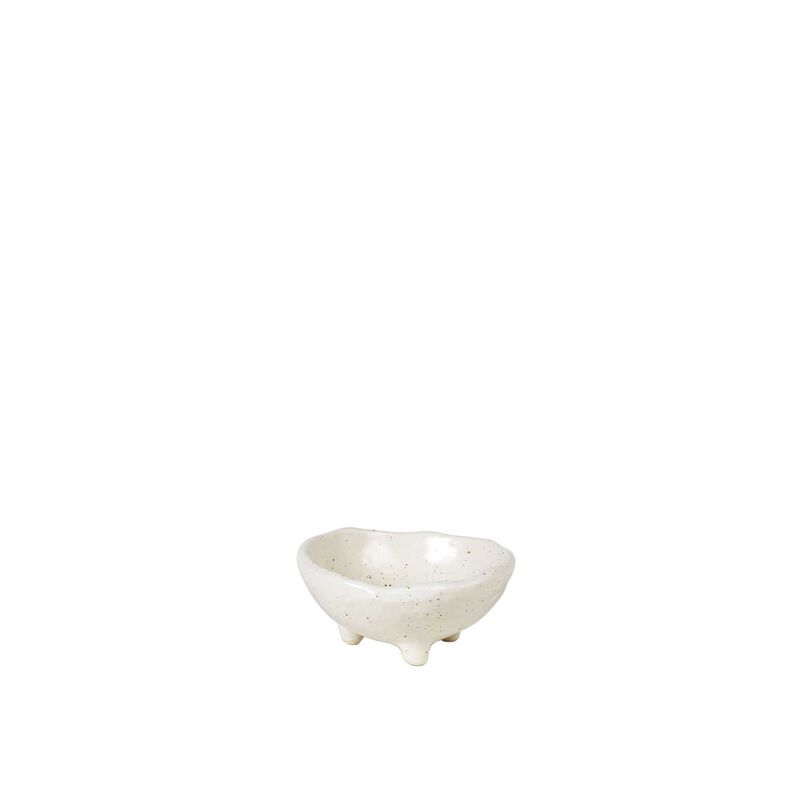 Broste Nordic Vanilla Small Bowl With Feet image number 0
